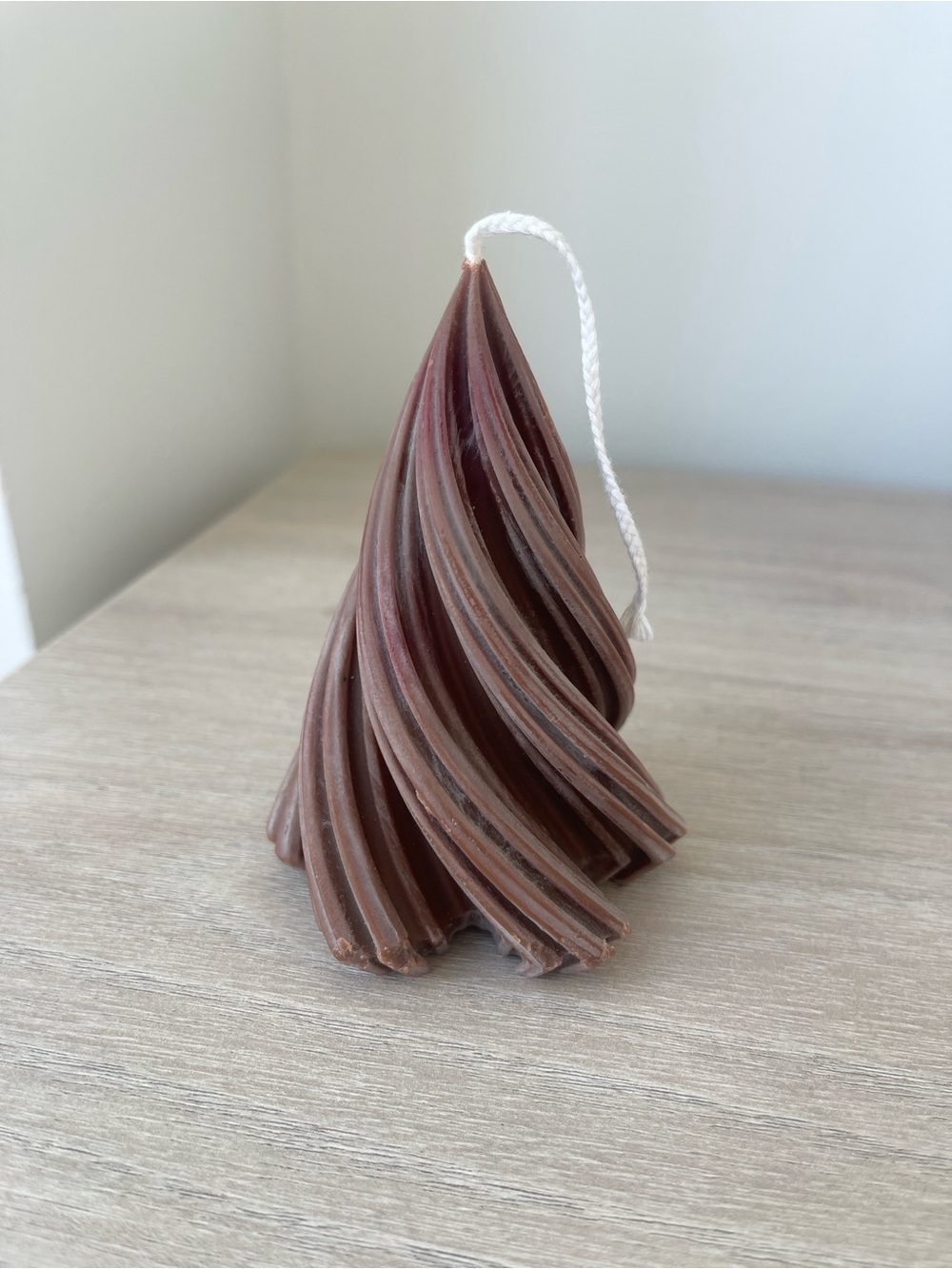 Brown Tree Candle